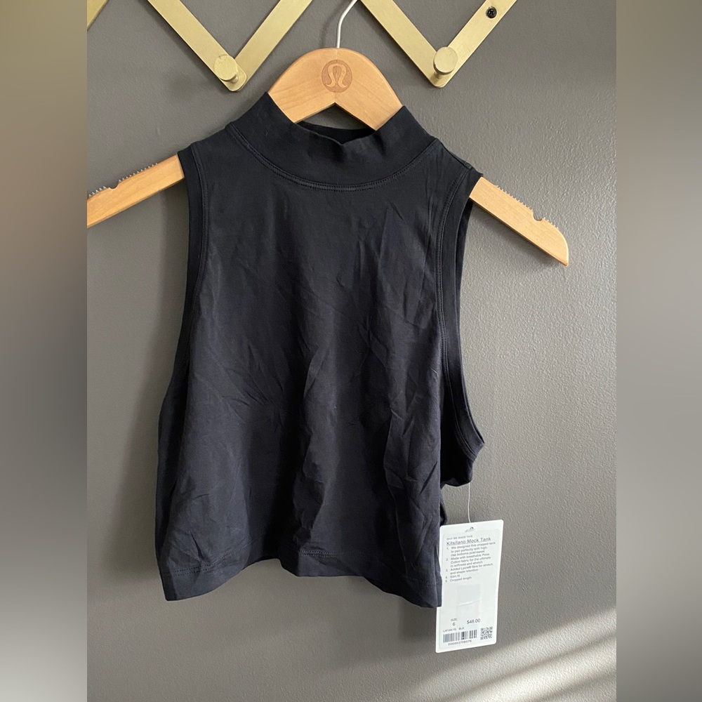Lululemon Kistilano Mock Tank in black